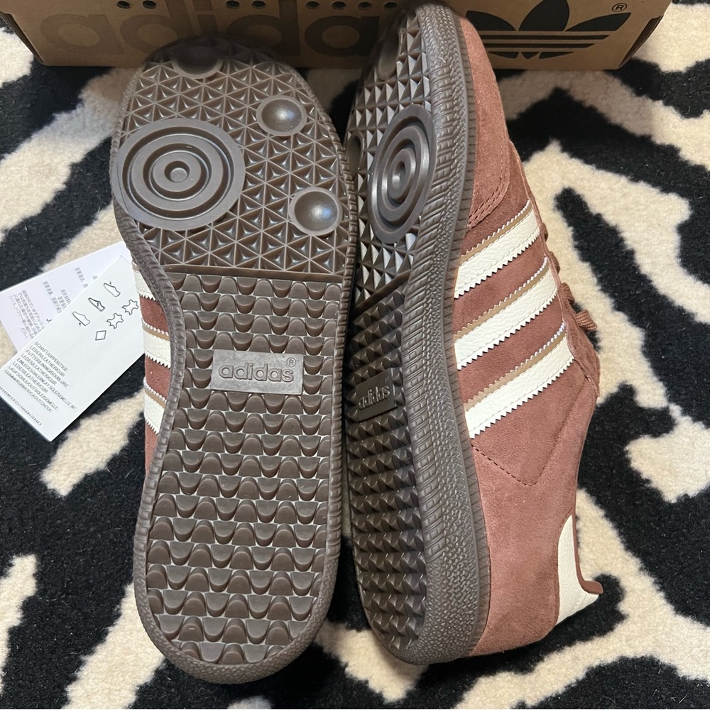 NWT Adidas Samba OG Sneakers Preloved Brown Size Men 6/Women 7 - Picture 12 of 15